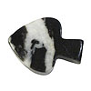 1 Strang (ca. 40cm) Zebra Jaspis Perlen 16x20mm